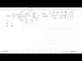 lim x->tak hingga (3+7x)(5-2x)/(5 -x)(4+x)=