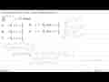 Penyelesaian dari pertidaksamaan (1/9)^(x^2+3x-2)>=akar(3)