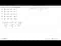 integral (2x^3-6x^2+8x-3) dx sama dengan .... A. 1/2