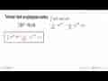 Tentukan hasil pengintegralan berikut. integral(2x^2-10x)