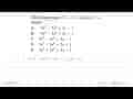 Hasil pengurangan 5x^5-3x^4+2x oleh 2x^4+1 adalah....