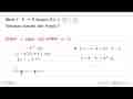 Misal f: R->R dengan f(x)=akar(1-x^2). Tentukan domain dari