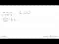 lim x->0 (6x^2-4x)/(2x^2+x)=... . .