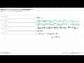 Jika P(x)=ax^3+(b+2) x^2+(3 c-1) x+d-4 sama dengan