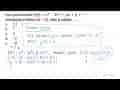 Jika polinomial f(x)=x^(4)-2 x^(3)+p x+p+1 mempunyai faktor