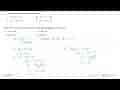 Diketahui persamaan garis berikut: I. y = 3x + 5 III. 3y +