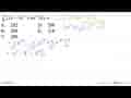 integral 0 4 (2x-3x^2+4x^3) dx=...