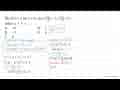 Jika f(x)=a tan x+bx dan f'(pi/4)=3, f'(3)=9, maka a+b=...