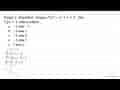 Fungsi f dinyatakan dengan f(x)=x^(2)+x+2 . Jika f(p)=4 ,