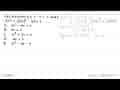 Jika diketahui f(x)=-x+3, maka f(x^2)+[f(x)]^2-2f(x)=...