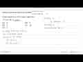 Jika penyelesaian sistem persamaan (a+2)x+y=0 x+(a+2)y=0