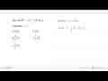 Jika cos (90-a)=1/4(3^1/2)cos a maka tan a=...