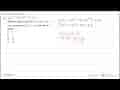 Diketahui grafik fungsi f(x)=x^3+ax^2+bx+c turun pada