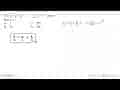 Jika 1/2 x 2/3 x 3/4 x . . . x n/(n + 1) = 2^(-8), maka