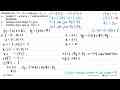 Diketahui f(x)=x^2-2x+2 dan g(x)=x+1 a. Apakah fog dan gof