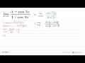 limit x -> 0 (-1+cos 3x)/(1-cos 9x) = ....