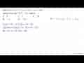 Jika 2(4 x+2)-(x+12)=3 x-20 maka nilai dari 2 x^(2)-5 x