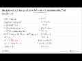 Jika g(x)=x^2+2 dan (gof)(x)=9 x^2+6 x+3 , tentukan nilai