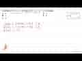 Diketahui f(x)=|x+4| . Nilai f(0)+f(-1)-f(2) adalah....