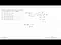 Himpunan penyelesaian sistem persamaan x + y = 0 dan x^2 +