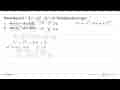 Ditentukan f(x)=1/3 x^3-2 x^2-5 x+10 . Tentukan interval