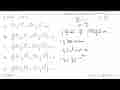 integral x akar(2x-1) dx=... A. (2x-1)^5/5+(2x-1)^3/3+C B.