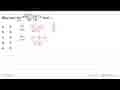 Nilai dari lim x->tak hingga (27x^2-2x+1)/(3x^2+9) dari