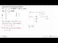 Akar-akar dari persamaan kuadrat 3x^2-x-1=0 adalah x1 dan