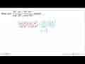 Nilai dari (sin ^2 30+sin ^2 60)/(cos ^2 30+cos ^2 60)