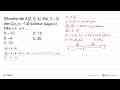 Diketahui titik A(2,0,4); B(6,2,-2) dan C(x, y,-14)