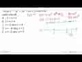 Fungsi y=1/3x^3-3x^2+8x+2 akan naik pada interval ...