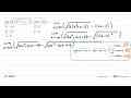 limit mendekati tak hingga (4akar(x^2+x-3)-4x+2)=...