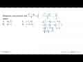 Himpunan penyelesaian p^2 - 2p/6 = p/2 adalah.... A. {0, 5}