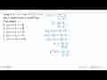 Fungsi f:R->R, f(x)=(3x-6)/(x-4), x =/= 4 dan f^(-1) adalah