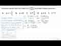 Persamaan asymtot datar dari fungsi f(x)=(4 x tan x)/(1-cos