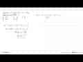 Jika f(x)=x^5+mx^4-2x^3+x+1 dan f(2)=3, maka f(-2)=..