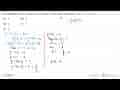 Jika diketahui f(x)=3log (2x+1) dan f^(-1)(2)=g(3) maka