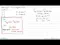 Jika log(x^2+2x)=log(3x+20) maka x=...