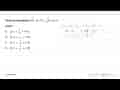 Himpunan penyelesaian 5(x-5)+31<(1/3)(2-x)+4 adalah....