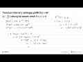 Tentukan interval x sehingga grafik f(x)=sin (x-pi/6)