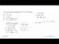 Nilai x yang memenuhi pertidaksamaan akar(x^2-2x)<2 akar(2)