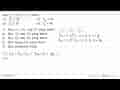 Jika Sn=2n^2(n-1), maka ... (1) U3=28 (2) U4=60 (3) S3=36