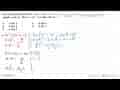 Akar-akar persamaan 2x^2+mx+(m-1)=0 adalah a dan b. Jika