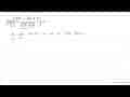 lim _(x -> 0)((2 x^(2)-5 x+1)/(akar(2 x+8)))=..
