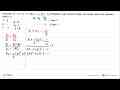 Diketahui 2 x^2+x+q=0 . Jika x1, x2, 1/2(x1 . x2) merupakan