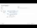 Nilai dari limit x -> 0 (5x^2+x)/(akar(x+4)-2) = ...