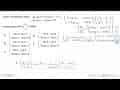 Sistem persamaan linear: 2x sin a +y cos a = -2 2x cos a -y