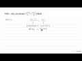 Nilai dari persamaan (2 x+3)/(5)=(x+1)/(2) adalah ... .