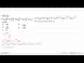 Nilai dari (a log 1/b)(b log 1/c^2)(c log 1/d^3)( d log