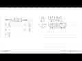 Nilai lim x->1 (2x^2+x-3)/(x^2+2x-3) adalah